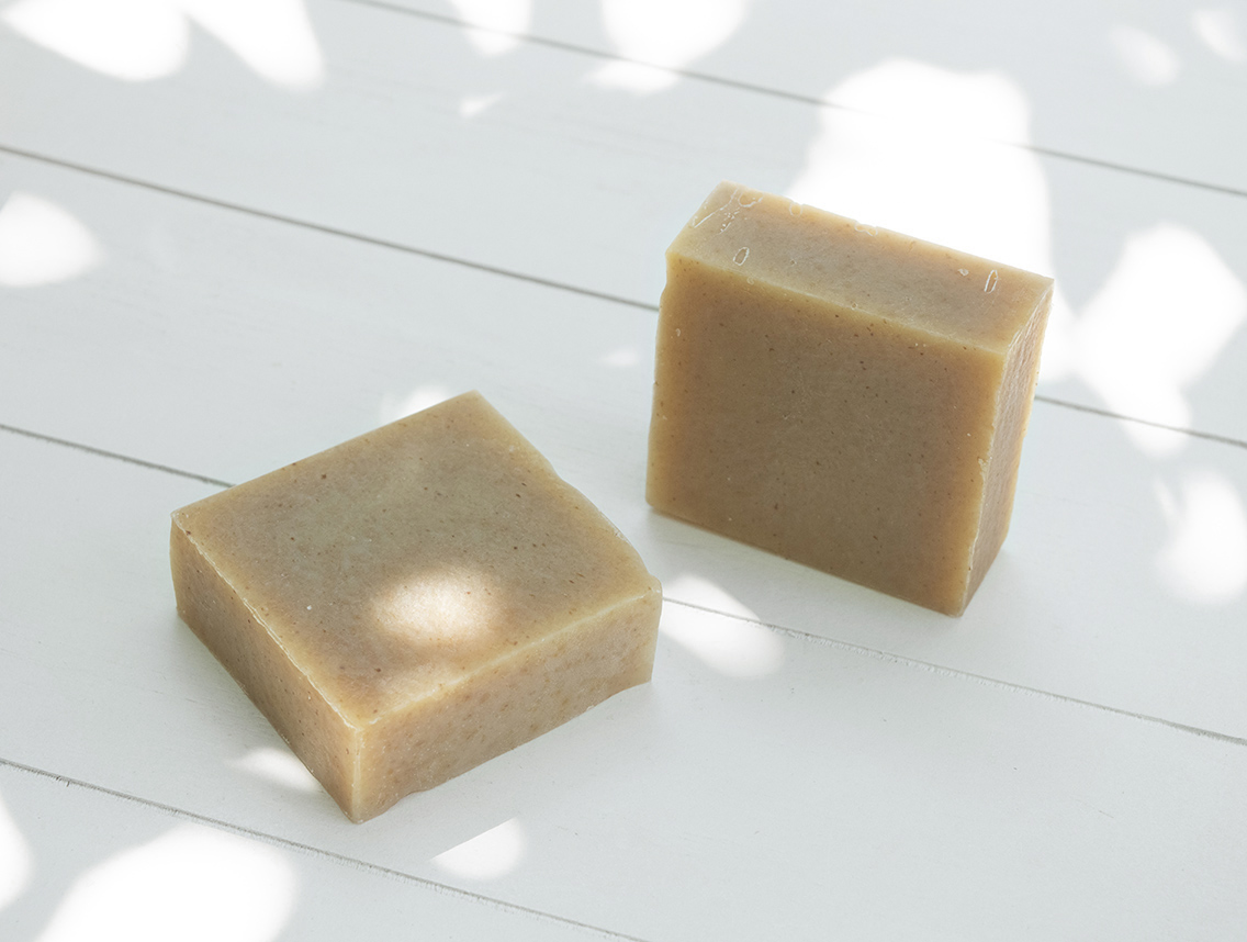 Miel & Lait d'avoine - savon corps & cheveux – Image 2