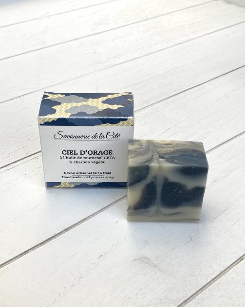 Ciel d'Orage - Savon petit format avec emballage individuel - 55g