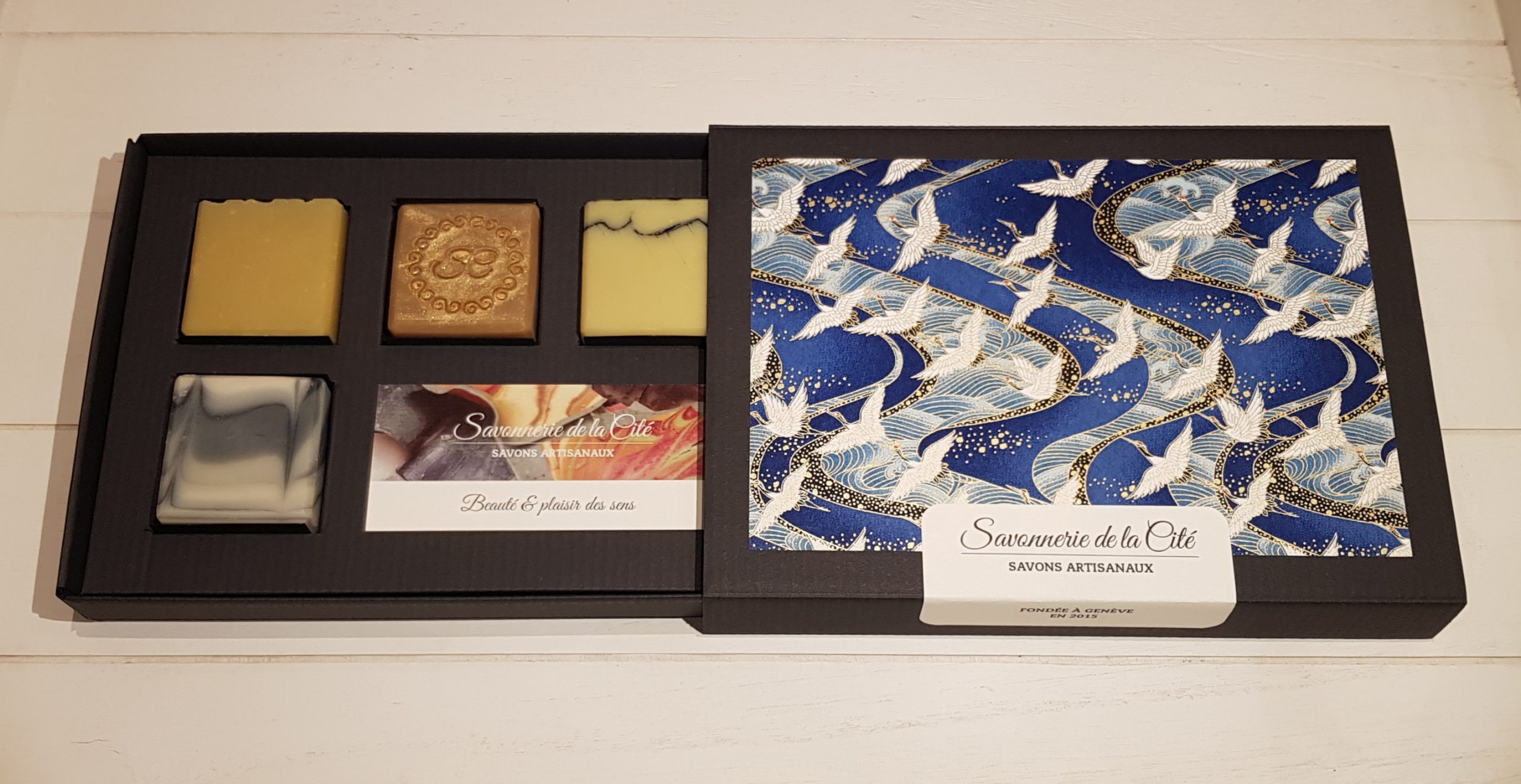 Coffret Parfums d'Orient - Vol de grues - bleu – Image 2