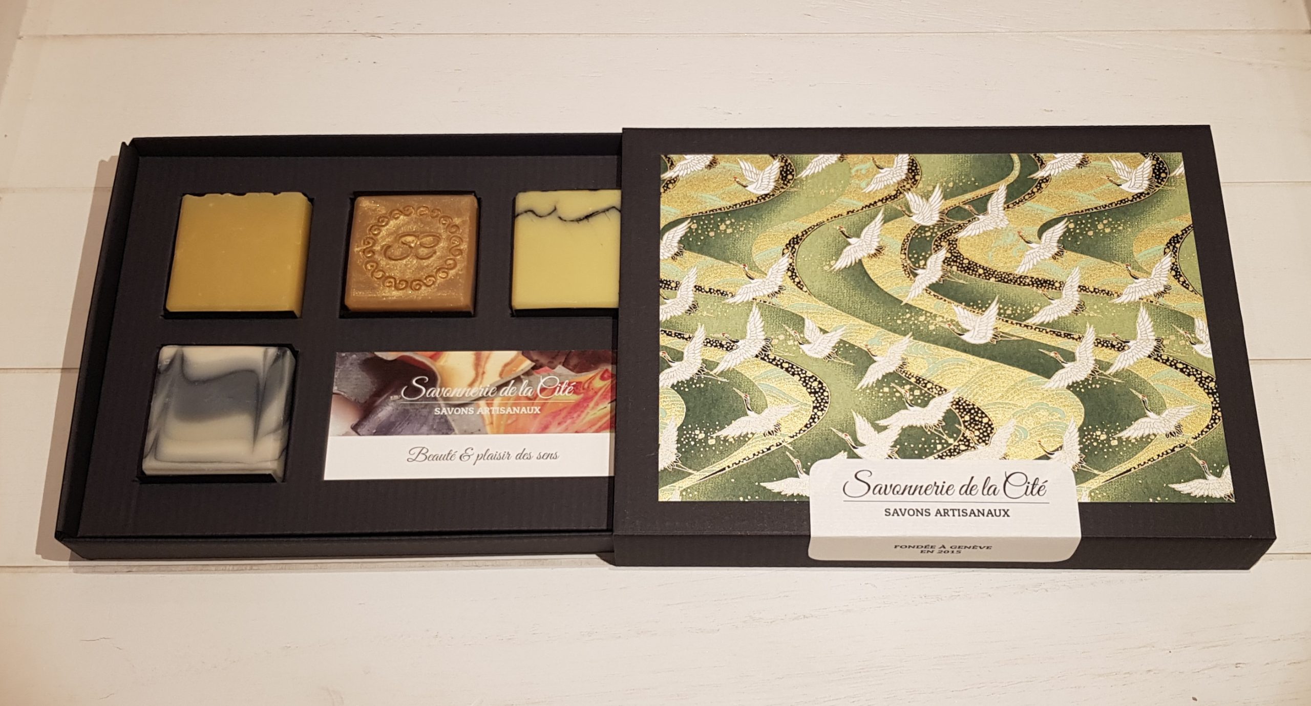 Coffret Parfums d'Orient - Vol de grues - vert – Image 2